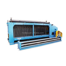 Stone gabion wall mesh weaving machine